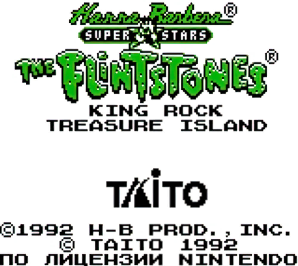 Flintstones - King Rock Treasure Island - геймплей игры Game Boy